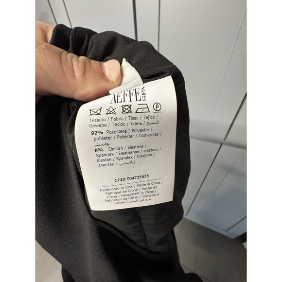 Moschino Black Couture Bow Front Dress Size 6 Side Zip Sleeveless Formal Party - Picture 14 of 14